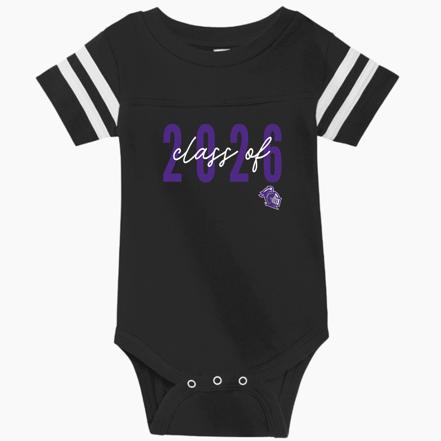 UPSON-LEE High School Knights <span class="pdp-name-mascot">Upson Lee Knights</span> Rabbit Skins Infant Football Fine Jersey Onesie