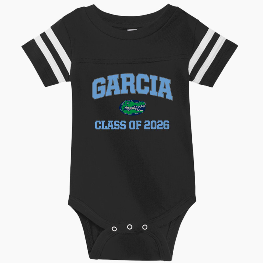 Garcia Gators Rabbit Skins Infant Football Fine Jersey Onesie