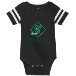 814 Elite 814 Elite <span class="pdp-name-mascot">814 Elite</span> Rabbit Skins Infant Football Fine Jersey Onesie Front Thumbnail