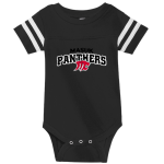 MASUK HIGH SCHOOL PANTHERS <span class="pdp-name-mascot">MASUK PANTHERS</span> Rabbit Skins Infant Football Fine Jersey Onesie Front Thumbnail