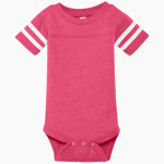 Columbia Central Golden Eagles Golden Eagles Rabbit Skins Infant Football Fine Jersey Onesie Front Thumbnail