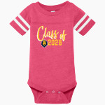 Warner Royals <span class="pdp-name-mascot">Warner Royals</span> Rabbit Skins Infant Football Fine Jersey Onesie Front Thumbnail