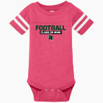 Hudson Valley Vikings Rabbit Skins Infant Football Fine Jersey Onesie Front Thumbnail
