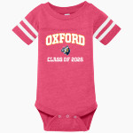 Oxford Wildcats Rabbit Skins Infant Football Fine Jersey Onesie Front Thumbnail