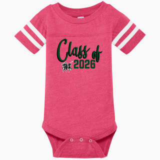 Rabbit Skins Infant Football Fine Jersey Onesie