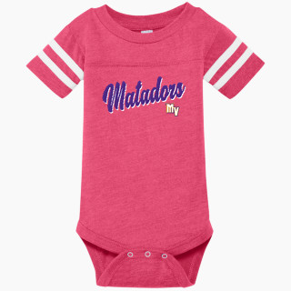 Rabbit Skins Infant Football Fine Jersey Onesie