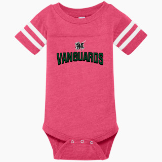 Rabbit Skins Infant Football Fine Jersey Onesie