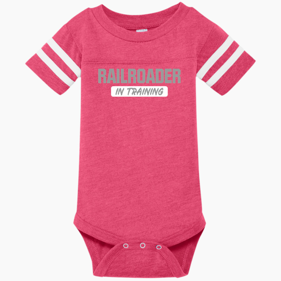 Whitehall Railroaders <span class="pdp-name-mascot">Whitehall Railroaders</span> Rabbit Skins Infant Football Fine Jersey Onesie