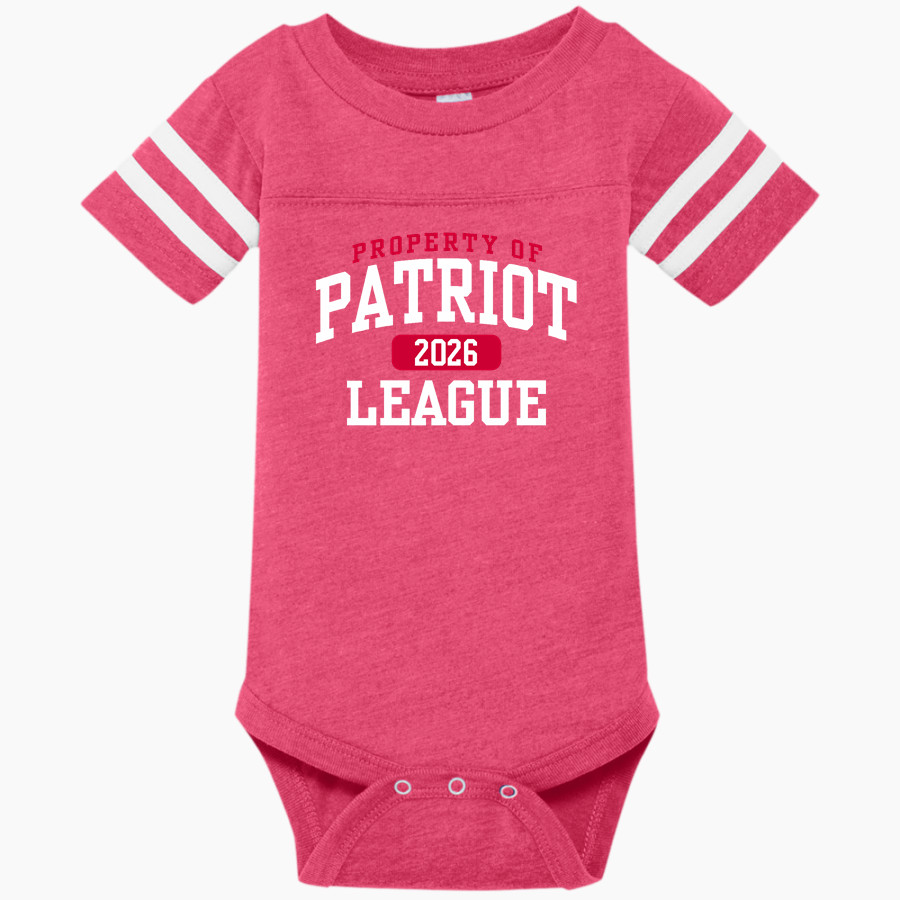 Patriot League Patriot League Rabbit Skins Infant Football Fine Jersey Onesie