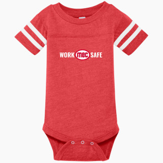 Rabbit Skins Infant Football Fine Jersey Onesie