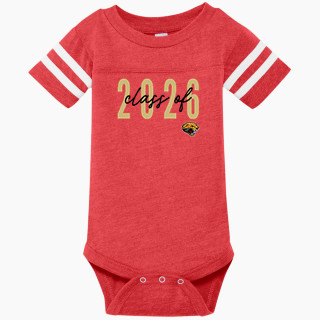 Rabbit Skins Infant Football Fine Jersey Onesie