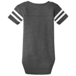 Dickinson State Blue Hawks <span class="pdp-name-mascot">Dickinson State Blue Hawks</span> Rabbit Skins Infant Football Fine Jersey Onesie Back Thumbnail