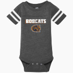 Cienega Bobcats <span class="pdp-name-mascot">Cienega Bobcats</span> Rabbit Skins Infant Football Fine Jersey Onesie Front Thumbnail
