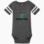 KILBOURNE HIGH SCHOOL HAWKS <span class="pdp-name-mascot">KILBOURNE HAWKS</span> Rabbit Skins Infant Football Fine Jersey Onesie Front Thumbnail