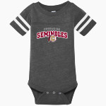 Creekside Seminoles Rabbit Skins Infant Football Fine Jersey Onesie Front Thumbnail