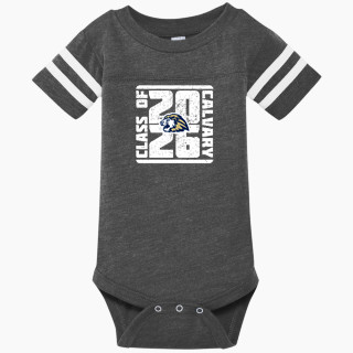 Rabbit Skins Infant Football Fine Jersey Onesie