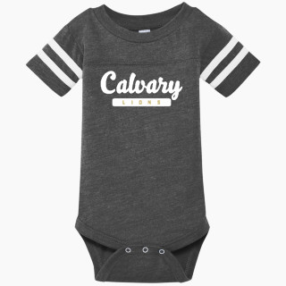 Rabbit Skins Infant Football Fine Jersey Onesie