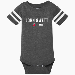 Rabbit Skins Infant Football Fine Jersey Onesie