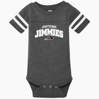 Rabbit Skins Infant Football Fine Jersey Onesie