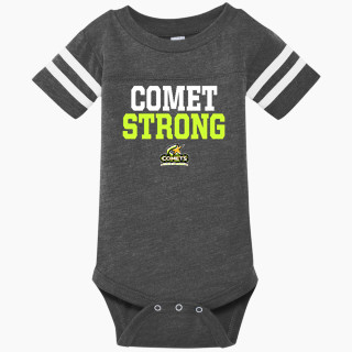 Rabbit Skins Infant Football Fine Jersey Onesie