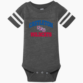 Rabbit Skins Infant Football Fine Jersey Onesie