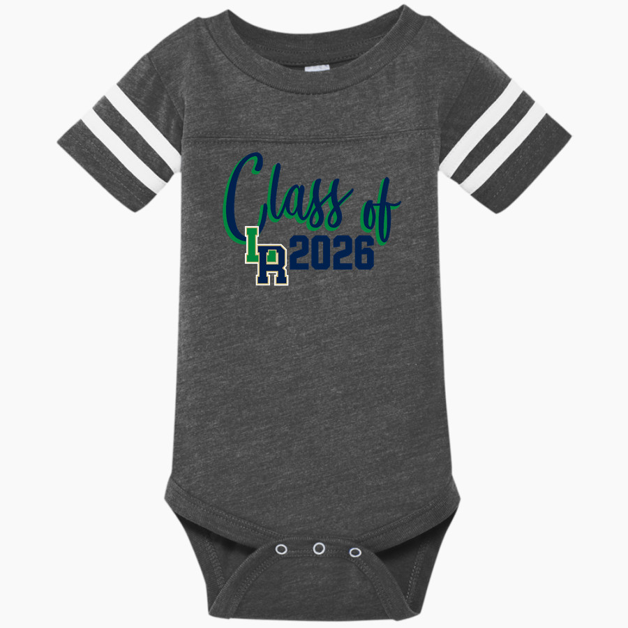 Lava Ridge Gilas <span class="pdp-name-mascot">Lava Ridge Intermediate Gilas</span> Rabbit Skins Infant Football Fine Jersey Onesie