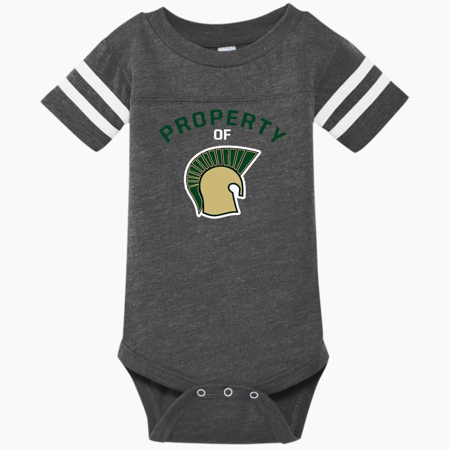 Mayo Spartans <span class="pdp-name-mascot">Mayo Spartans</span> Rabbit Skins Infant Football Fine Jersey Onesie