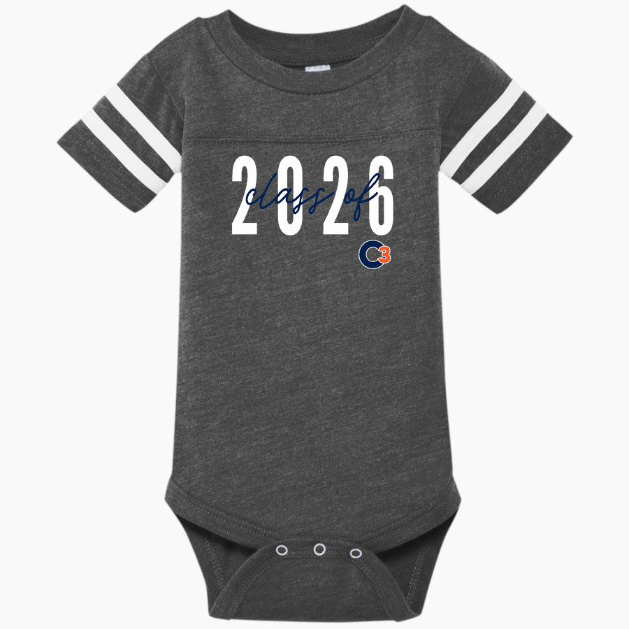 Active Academies Active Academy Rabbit Skins Infant Football Fine Jersey Onesie