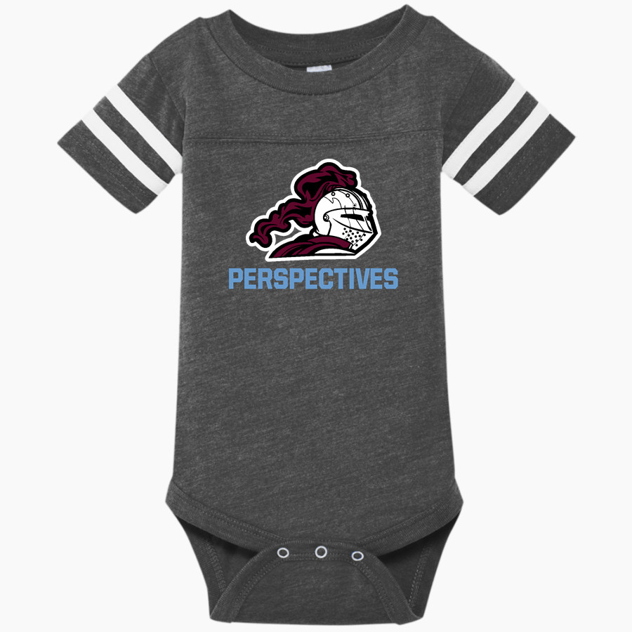Perspectives Warriors Rabbit Skins Infant Football Fine Jersey Onesie