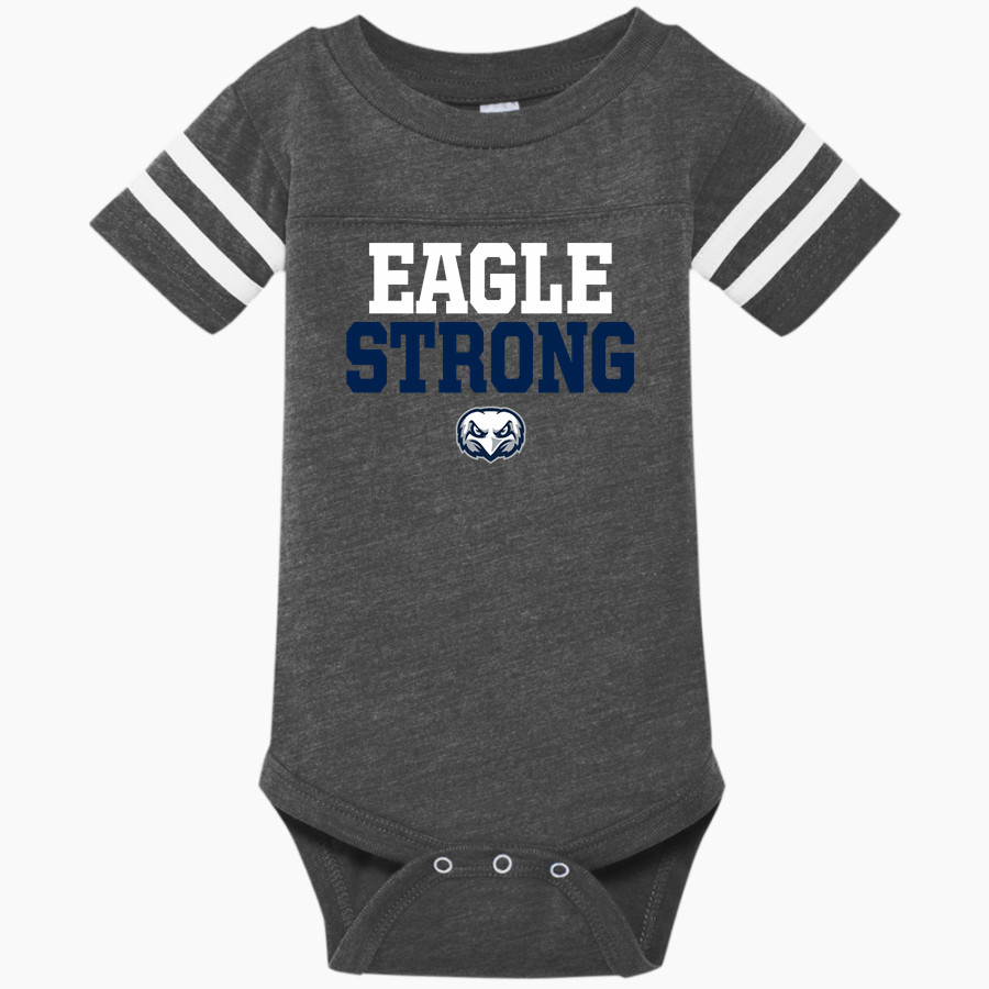 Legacy Eagles Rabbit Skins Infant Football Fine Jersey Onesie