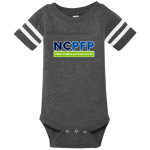 NCPFP Fellows <span class="pdp-name-mascot">NC Teaching Fellows Program</span> Rabbit Skins Infant Football Fine Jersey Onesie Front Thumbnail