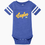 Northwest University Eagles Online Store <span class="pdp-name-mascot">Northwest Eagles</span> Rabbit Skins Infant Football Fine Jersey Onesie Front Thumbnail