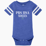 PBS HSA Wolves Rabbit Skins Infant Football Fine Jersey Onesie Front Thumbnail