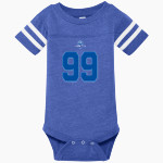 North Elite Basketball Academy Tigers <span class="pdp-name-mascot">North Elite Basketball Academy Tigers</span> Rabbit Skins Infant Football Fine Jersey Onesie Front Thumbnail