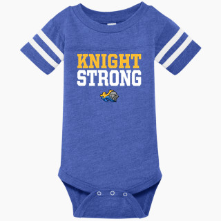 Rabbit Skins Infant Football Fine Jersey Onesie