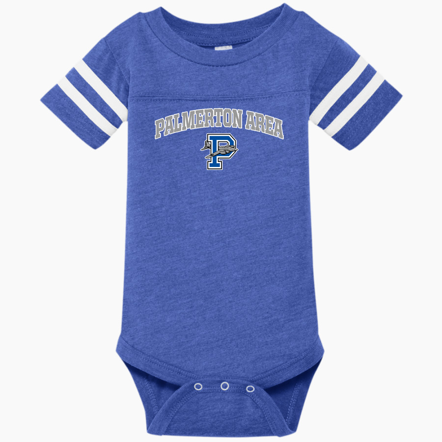 Palmerton Area Blue Bombers Rabbit Skins Infant Football Fine Jersey Onesie