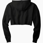 Newberry Youth Football And Cheer Panthers <span class="pdp-name-mascot">Newberry Youth Football And Cheer Panthers</span> Champion Women's Reverse Weave Cropped Cut-Off Hooded Sweatshirt Back Thumbnail