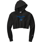 HARPER CREEK HIGH SCHOOL BEAVERS <span class="pdp-name-mascot">HARPER CREEK BEAVERS</span> Champion Women's Reverse Weave Cropped Cut-Off Hooded Sweatshirt Front Thumbnail