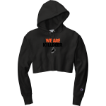 KILLDEER HIGH SCHOOL COWBOYS <span class="pdp-name-mascot">KILLDEER COWBOYS</span> Champion Women's Reverse Weave Cropped Cut-Off Hooded Sweatshirt Front Thumbnail