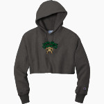 LA JOLLA COUNTRY DAY SCHOOL <span class="pdp-name-mascot">LA JOLLA TORREYS</span> Champion Women's Reverse Weave Cropped Cut-Off Hooded Sweatshirt Front Thumbnail