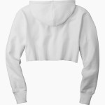 Chesapeake Christian Crusaders <span class="pdp-name-mascot">Chesapeake Christian Crusaders</span> Champion Women's Reverse Weave Cropped Cut-Off Hooded Sweatshirt Back Thumbnail