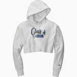 BETHPAGE HIGH SCHOOL GOLDEN EAGLES <span class="pdp-name-mascot">BETHPAGE GOLDEN EAGLES</span> Champion Women's Reverse Weave Cropped Cut-Off Hooded Sweatshirt Front Thumbnail