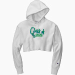 The Blake School BEARS ONLINE STORE <span class="pdp-name-mascot">Blake Bears</span> Champion Women's Reverse Weave Cropped Cut-Off Hooded Sweatshirt Front Thumbnail