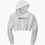 InnerCity Tennis <span class="pdp-name-mascot">InnerCity Tennis</span> Champion Women's Reverse Weave Cropped Cut-Off Hooded Sweatshirt Front Thumbnail