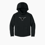 BIG SPRING HIGH SCHOOL STEERS <span class="pdp-name-mascot">BIG SPRING STEERS</span> Richardson Youth Charge Performance Fleece Long Sleeve Hoodie Front Thumbnail