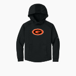 GILMER HIGH SCHOOL BUCKEYES <span class="pdp-name-mascot">GILMER BUCKEYES</span> Richardson Youth Charge Performance Fleece Long Sleeve Hoodie Front Thumbnail