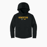 HOMESTEAD HIGH SCHOOL SPARTANS <span class="pdp-name-mascot">HOMESTEAD SPARTANS</span> Richardson Youth Charge Performance Fleece Long Sleeve Hoodie Front Thumbnail