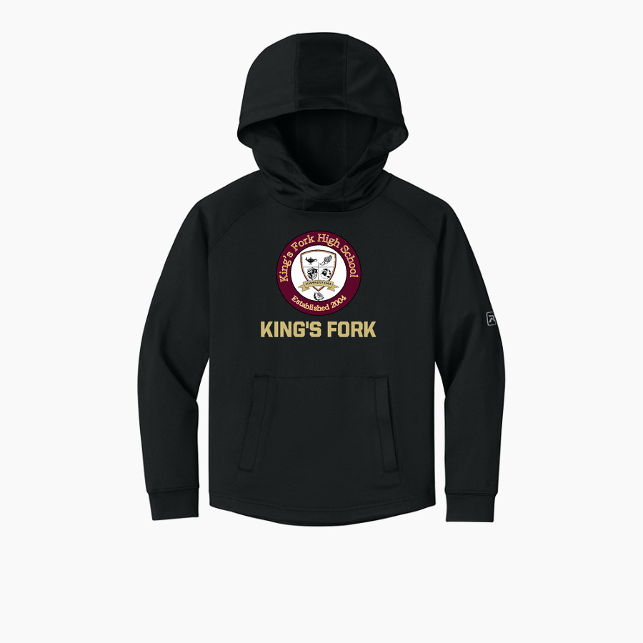 KING'S FORK HIGH SCHOOL BULLDOGS <span class="pdp-name-mascot">KINGS FORK BULLDOGS</span> Richardson Youth Charge Performance Fleece Long Sleeve Hoodie