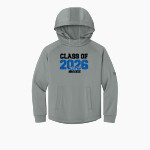 UAH Chargers <span class="pdp-name-mascot">University of Alabama Chargers</span> Richardson Youth Charge Performance Fleece Long Sleeve Hoodie Front Thumbnail