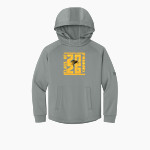 Fannindel Falcons <span class="pdp-name-mascot">Fannindel Falcons</span> Richardson Youth Charge Performance Fleece Long Sleeve Hoodie Front Thumbnail